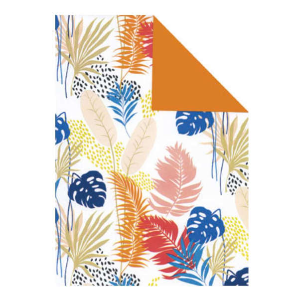 Geschenkpapier Design 660208, Sabah/Vollton orange