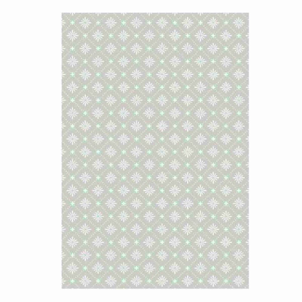 Geschenkpapier Design 917064, Malika grau hell