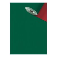 Geschenkpapier Uni Duplo grün FSC Design 920115