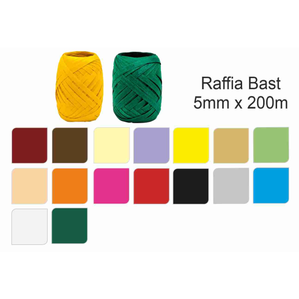 Raffia Bast 5mm x 200m