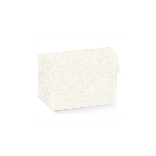 Truhe Ornament perlmutt 135x90x95mm, VE´s 50/200