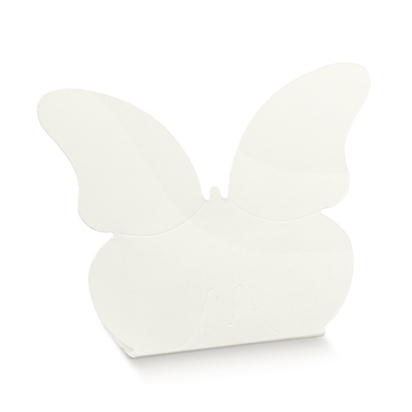 Schachtel Schmetterling 60x40x90mm weiß matt, VEs =...
