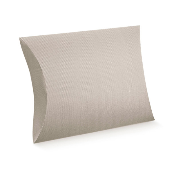 Kissenschachtel, Streifen taubengrau 360x340x90mm, VEs 25...