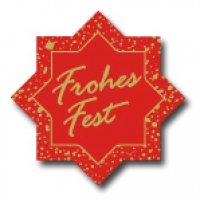 Frohes Fest STERNE klein w-go